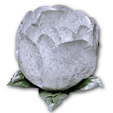 Princess Flower Truffle Wrapper - Frosted Silver (30 Pack)
